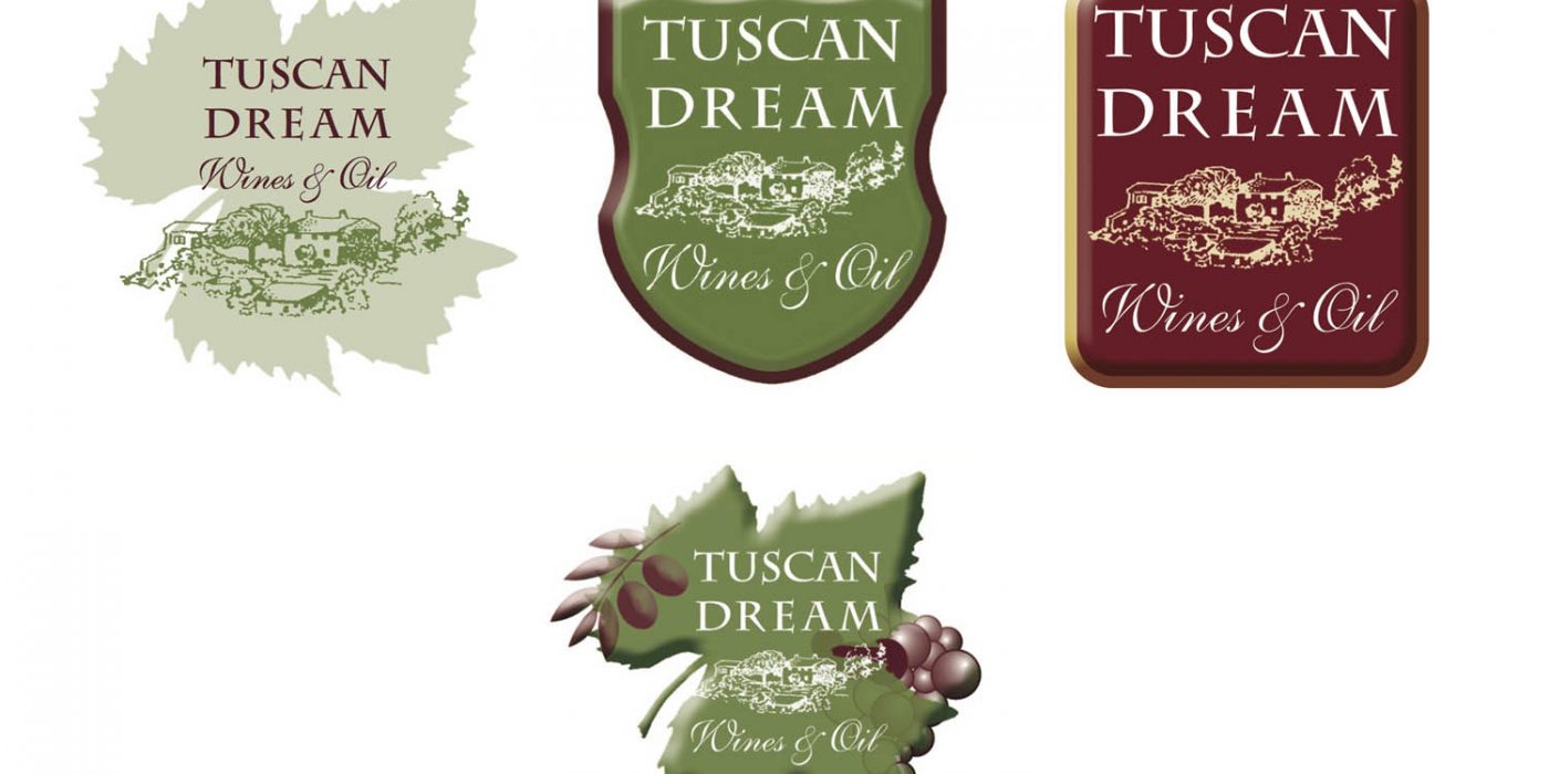 Creazione logo Tuscan Dream Wines Oil
