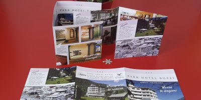 Realizzazione depliant Hotel Bozzi Aprica