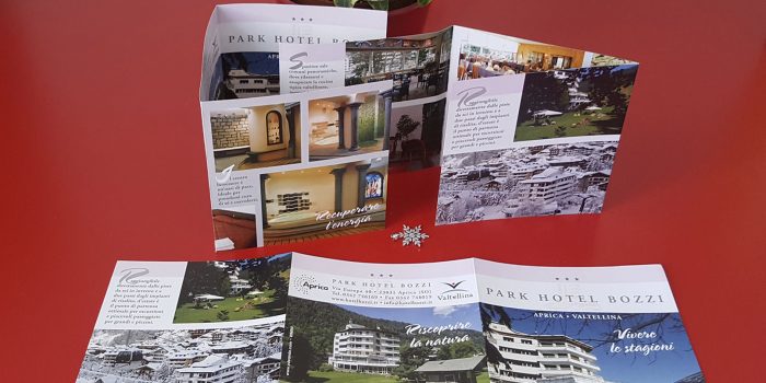 Realizzazione depliant Hotel Bozzi Aprica