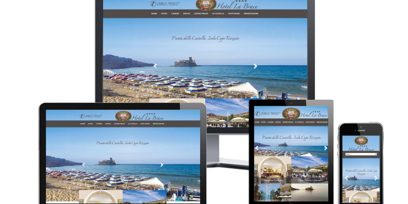 Realizzazione Sito Web Hotel La Brace