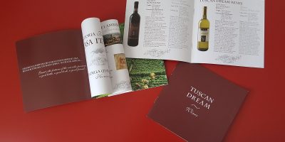 Realizzazione catalogo Tuscan Dream Wines